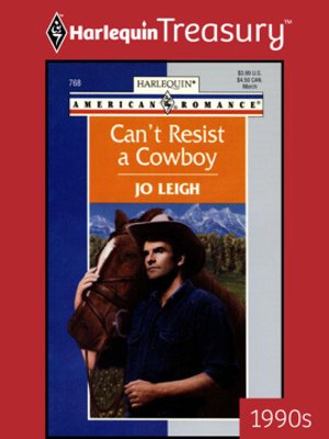 cover image of Can't Resist a Cowboy